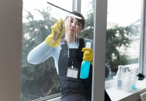 Nettoyage de vitres intérieures et extérieures à Châtenay-sur-Seine
